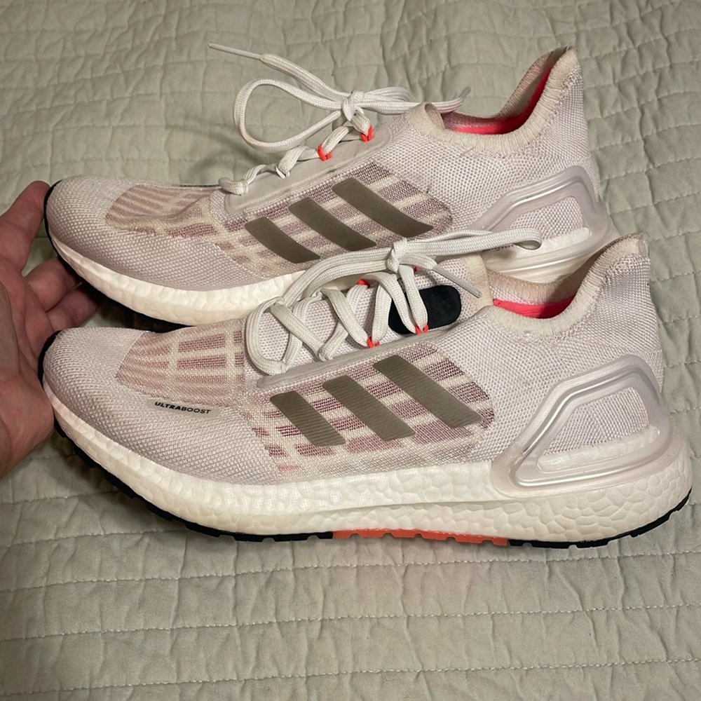 Adidas ultra boost white size 9